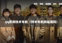 qq资源技术导航（技术导航网站源码）
